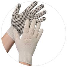 Single Dotted Gloves
