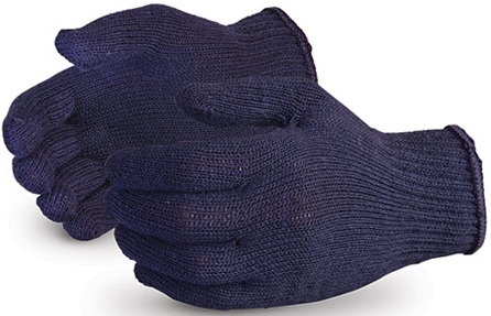 cotton-knitted-navy-blue-hand-gloves-